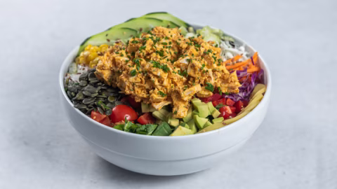 Poke Crunchy chicken cheddar